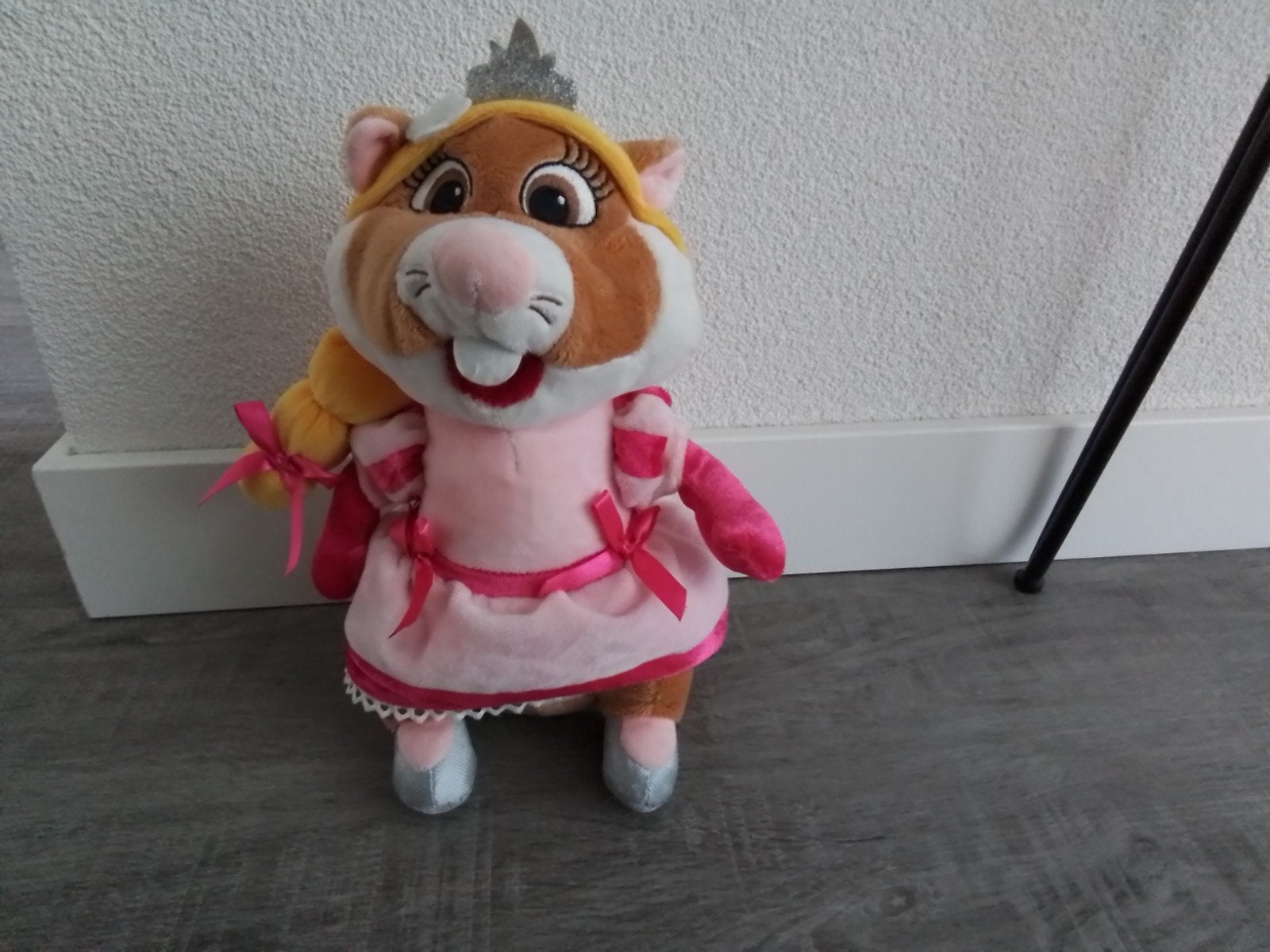 efteling assepoester hamster knuffel, Ophalen of Verzenden, Zo goed als nieuw, Overige typen