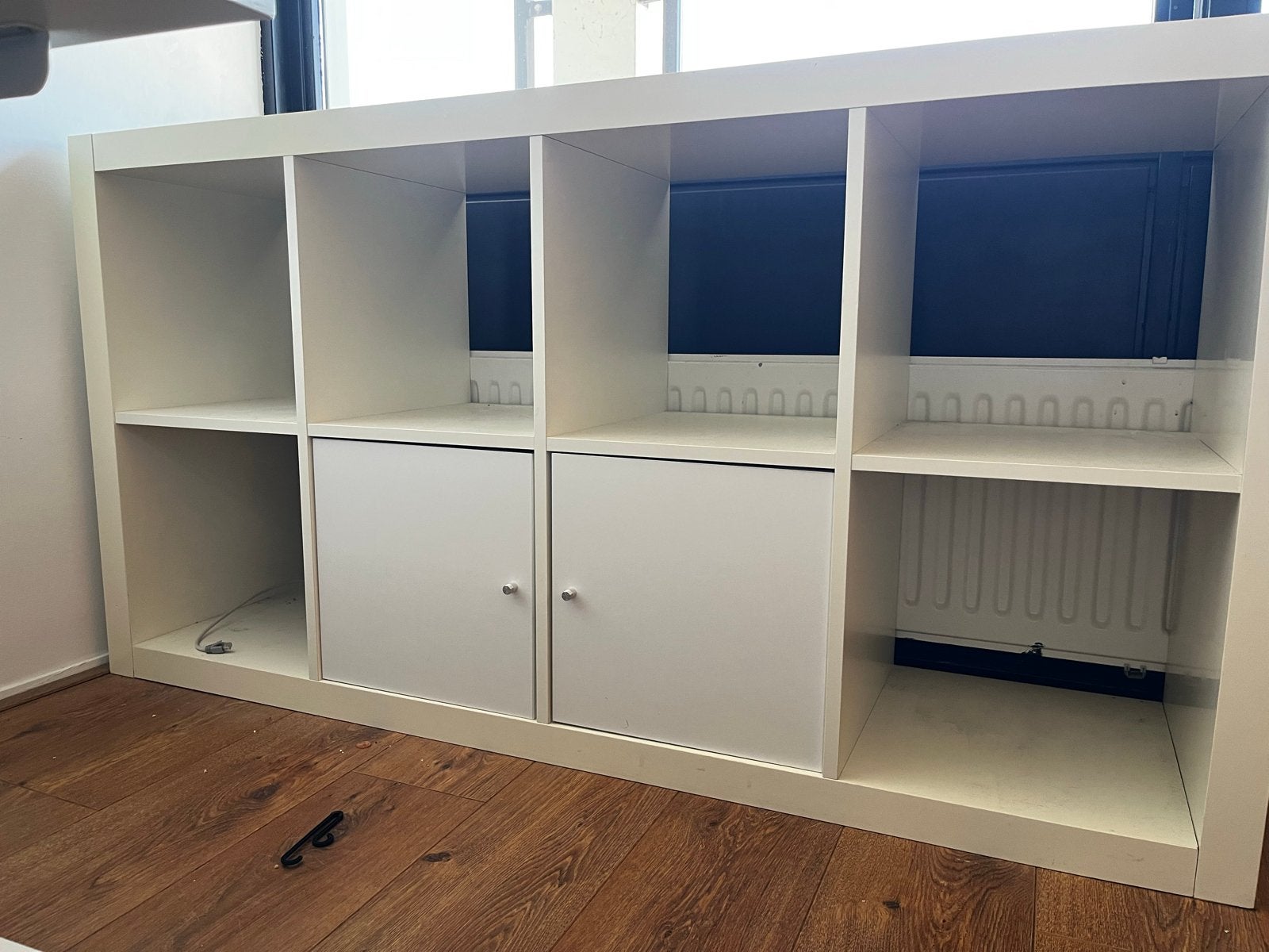 Ikea Kallax 8 vakken, 2 laags, Huis en Inrichting, Kasten | Overige, Ophalen, Gebruikt
