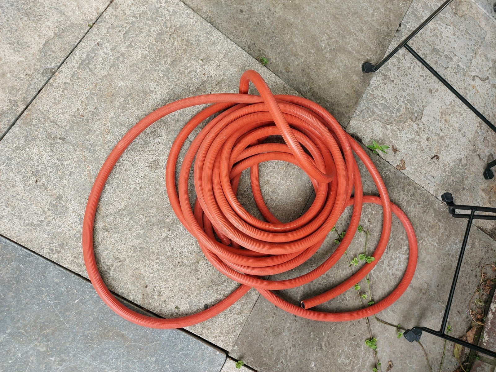 Oranje brandweerslang, Tuin en Terras, Ophalen of Verzenden, Gebruikt, Tuinslang