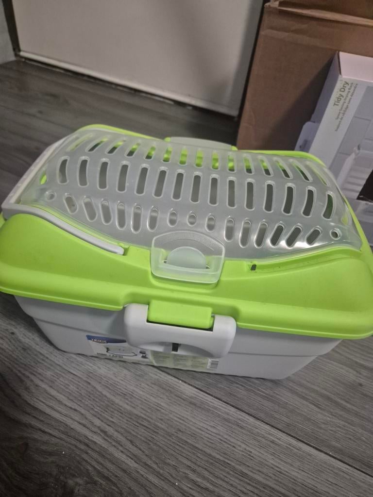 Dierentransport box, Ophalen