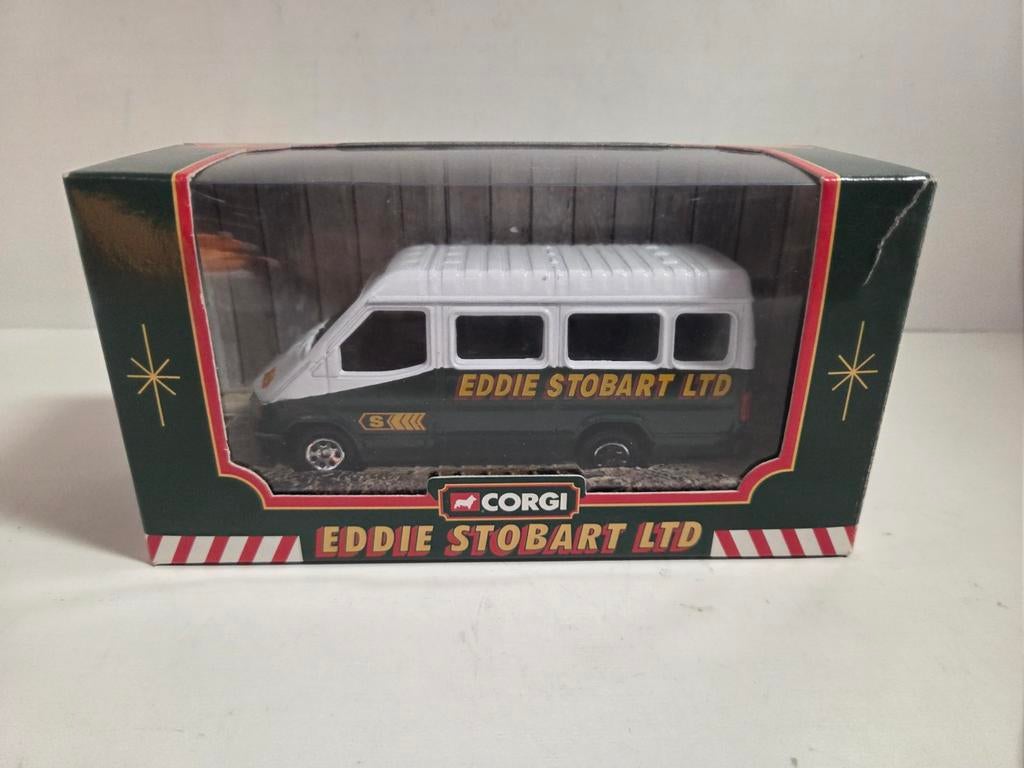 Corgi Ford Transit Eddie Stobart 1:43, Auto, Corgi, ., Ophalen of Verzenden