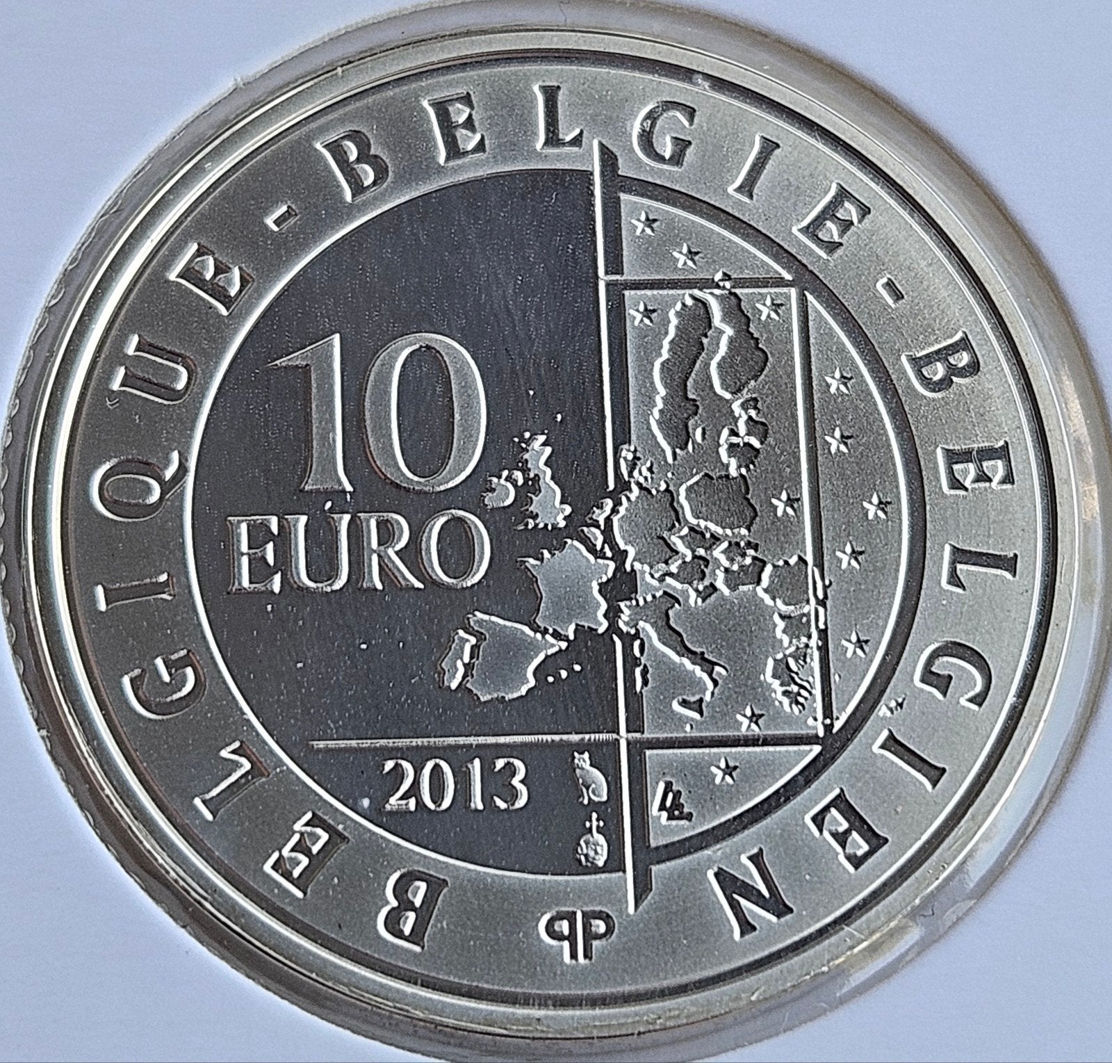 België 10 Euro 2013 Zilver, Zilver, België, Ophalen of Verzenden, 10 euro