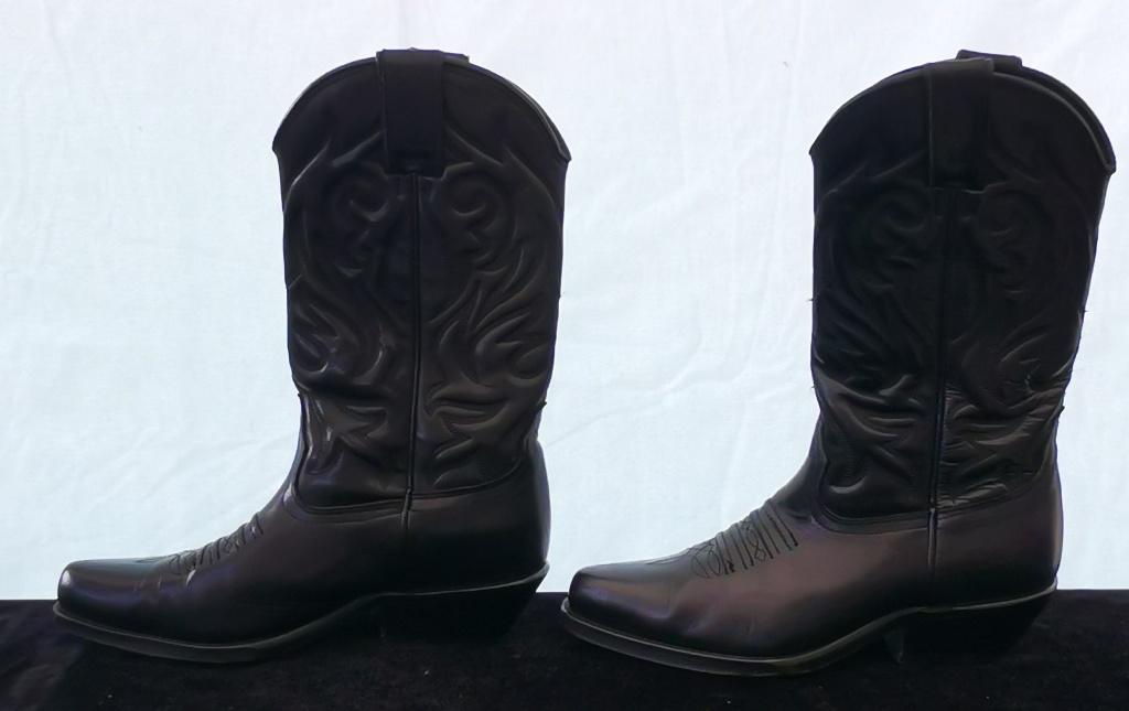 Prachtige zwarte Vintage Joe Sanchez Cowboylaarzen - Maat 37, Kleding | Dames, Schoenen, Hoge laarzen, Zwart, Ophalen of Verzenden