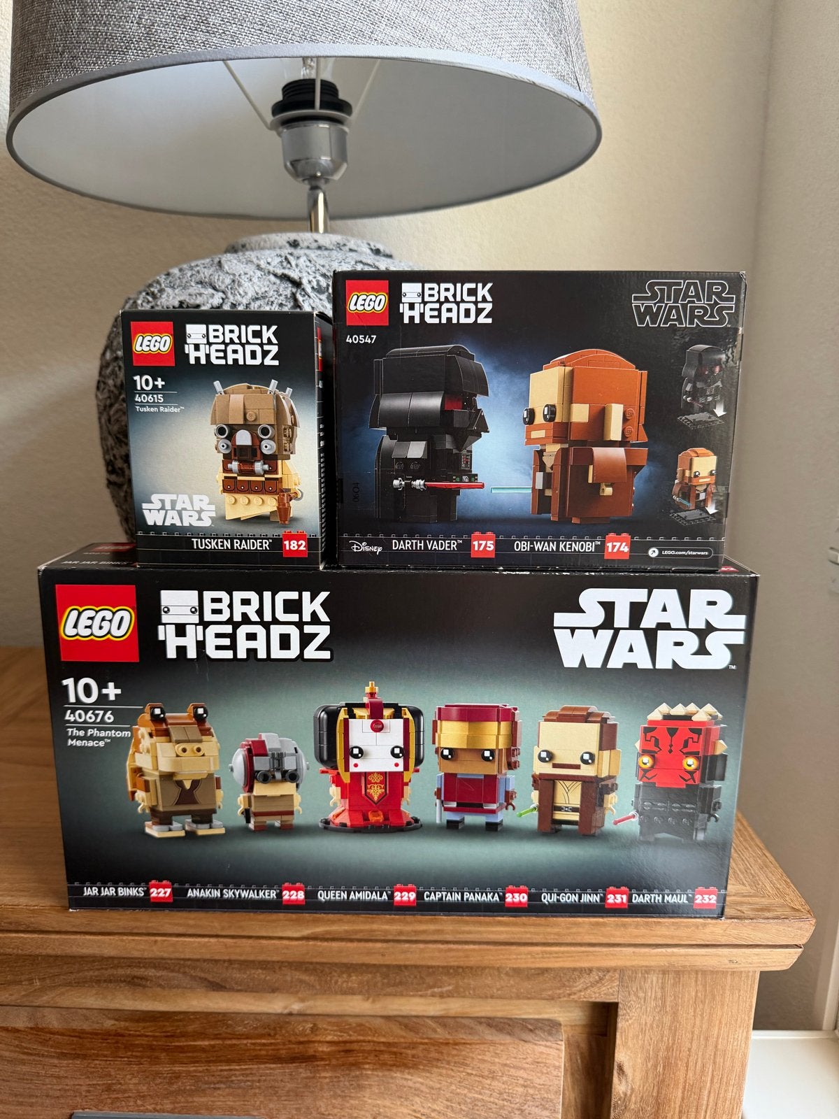 Nieuwe LEGO BrickHeadz Star Wars sets: 40615, 40547, 40676, Ophalen of Verzenden, Nieuw