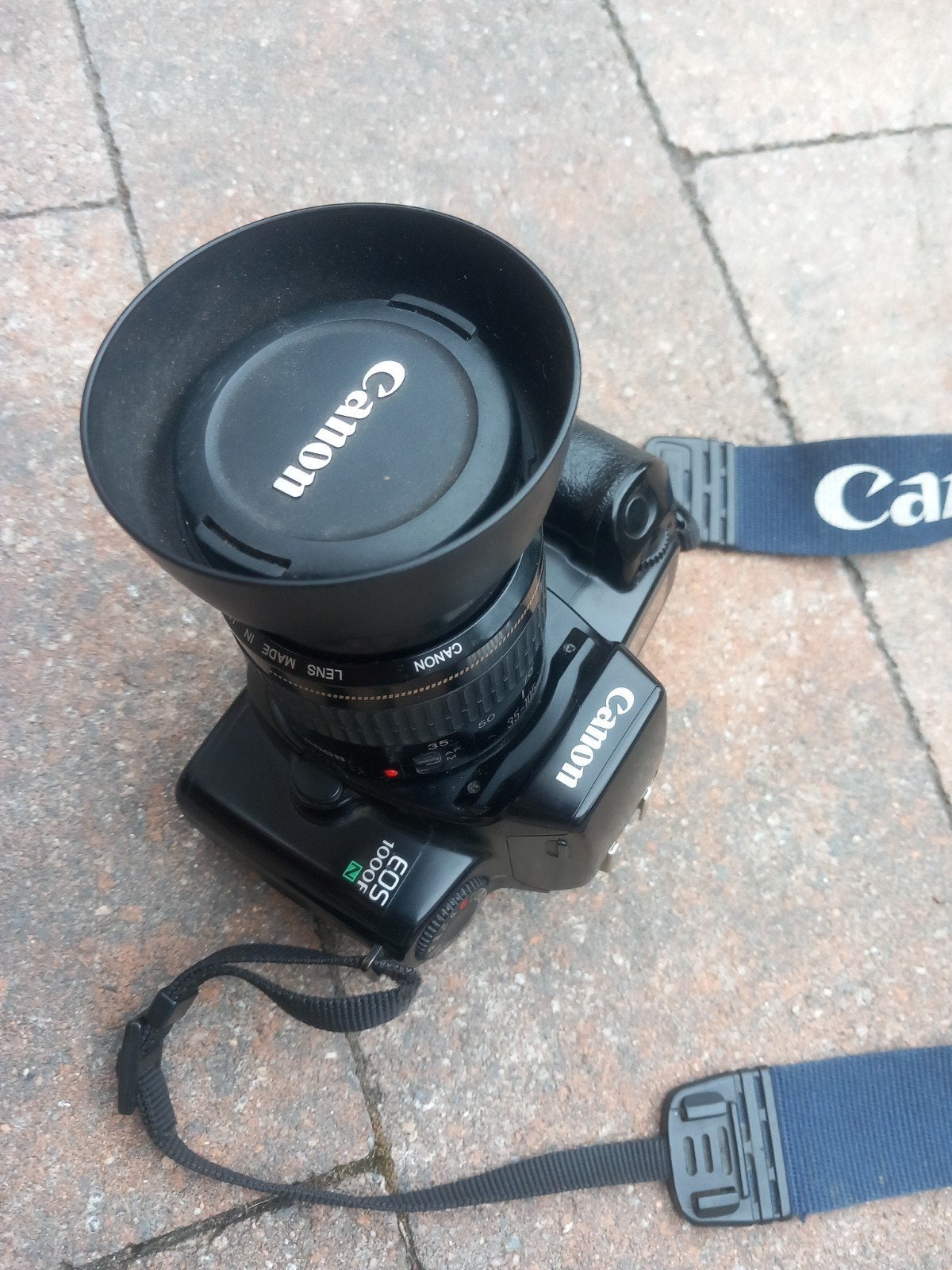 Canon EOS 1000F spiegelreflexcamera met 35-105mm lens, Audio, Tv en Foto, Fotocamera's Analoog, Ophalen of Verzenden