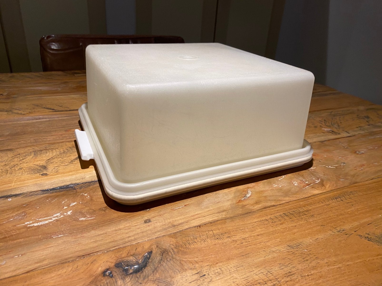 Tupperware gebaksdoos, Ophalen of Verzenden, Wit