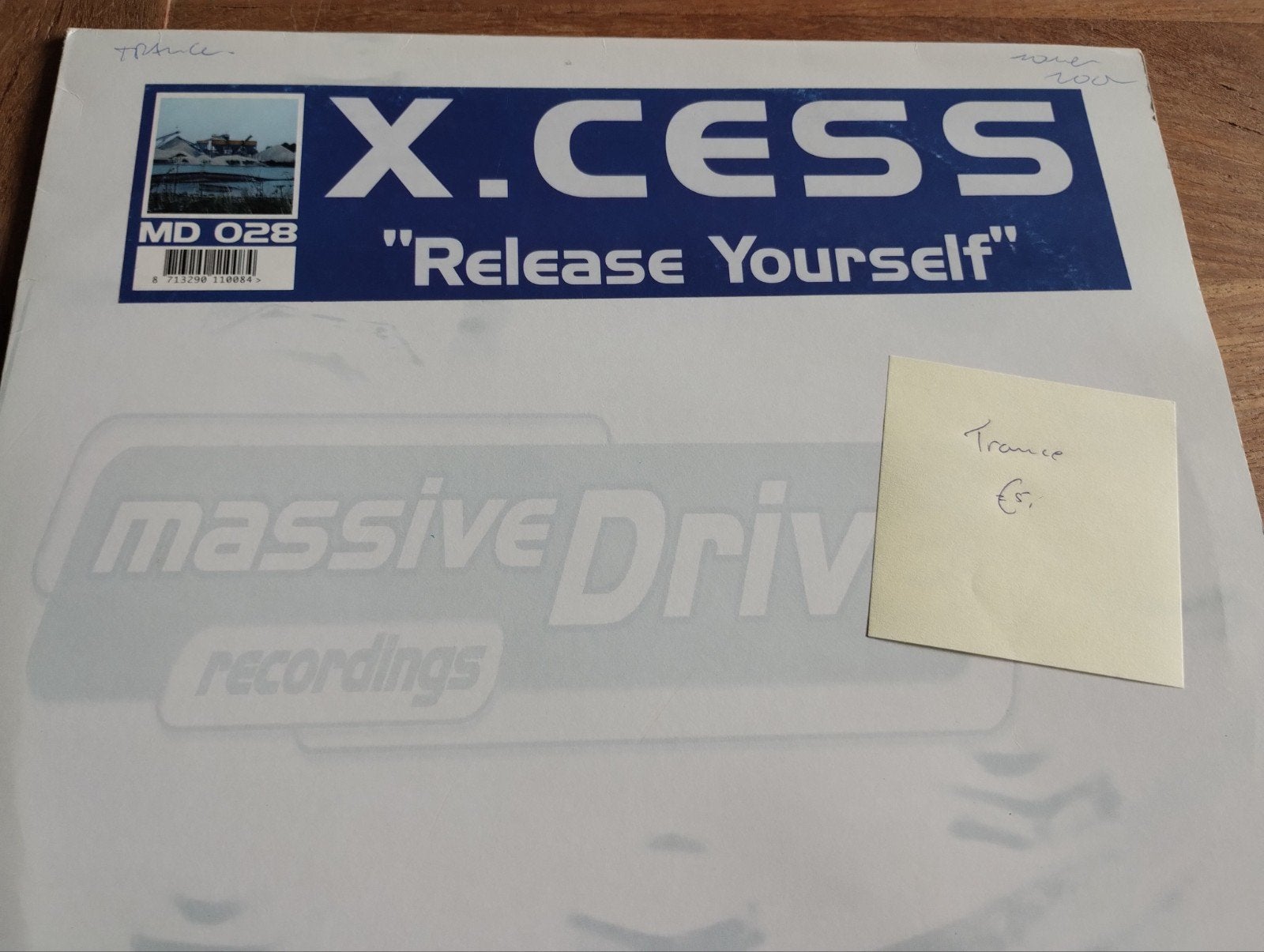 X.CESS - Release Yourself / Alfex Flower (Trance 12" Vinyl), Cd's en Dvd's, Vinyl | Dance en House, LP, Gebruikt, Trance, Ophalen of Verzenden
