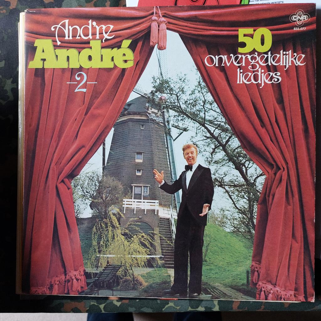 LP Andre  50 Liedjes, Ophalen of Verzenden, Gebruikt, Overige formaten