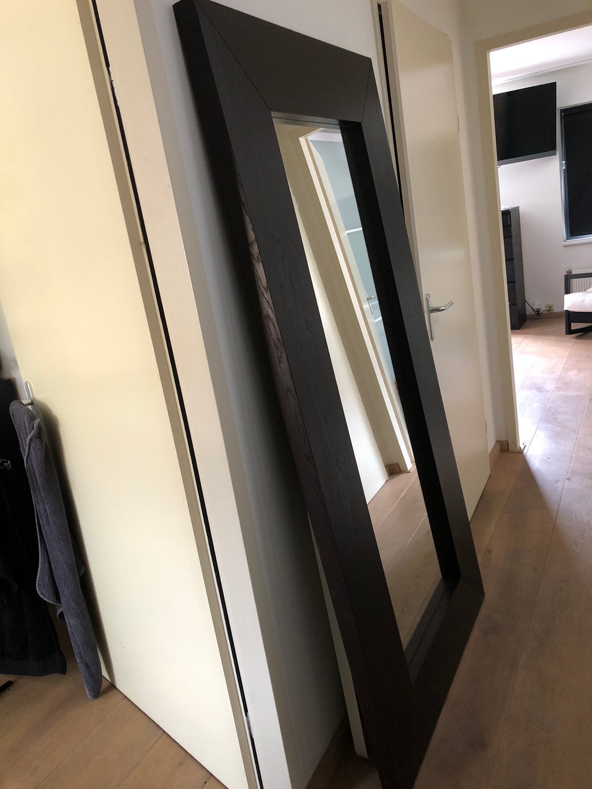 Grote passpiegel ikea., Ophalen, Gebruikt