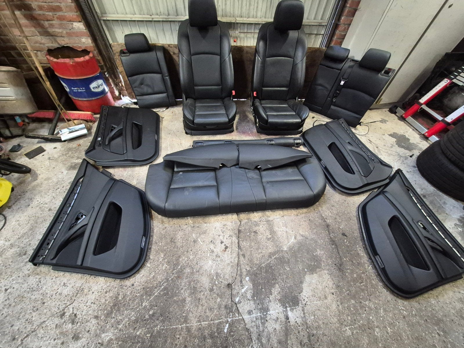 BMW F11 Sport Interieur Compleet - Zwart Leder, Gebruikt, Bmw, Ophalen of Verzenden, BMW