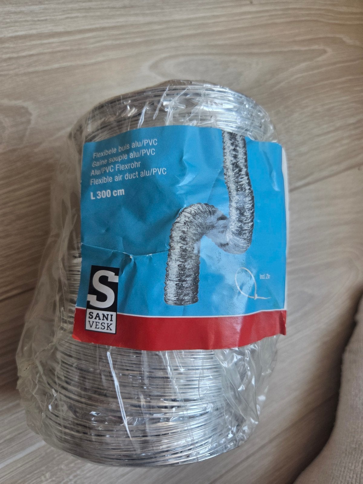 Flexibele afvoerslang voor droger - 100mm x 300cm, Ophalen, Nieuw