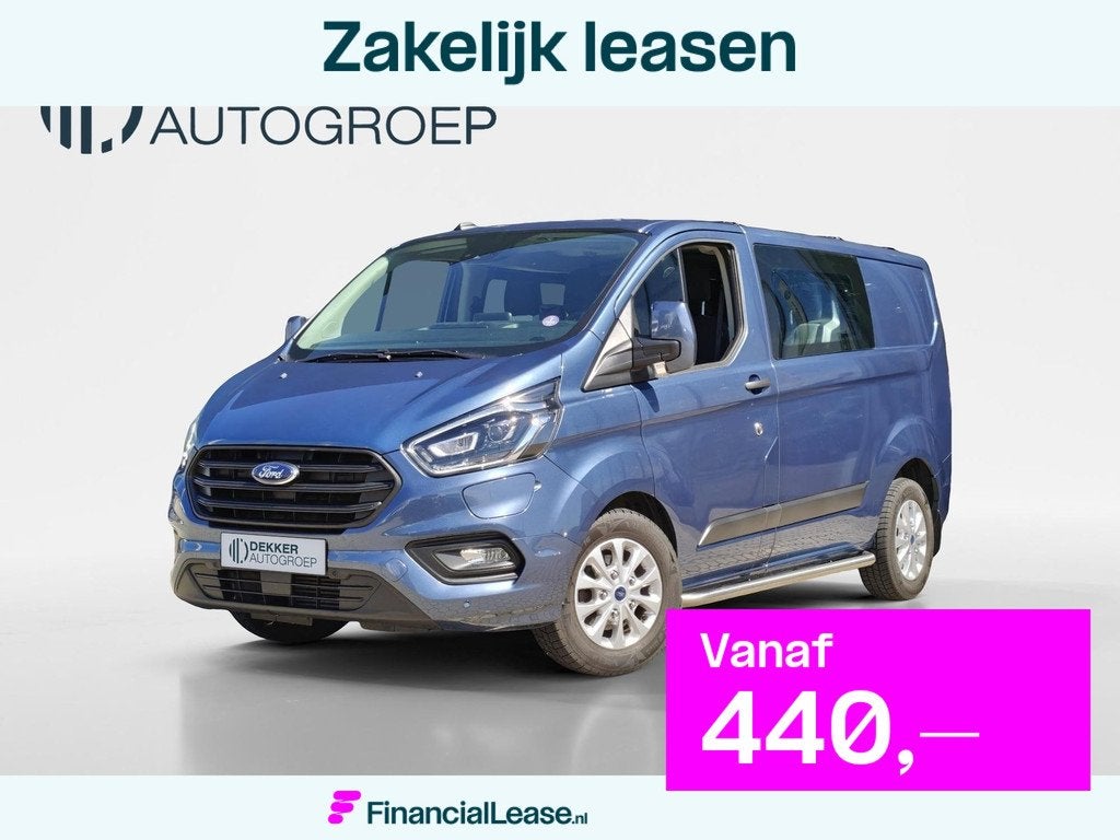 Ford Transit Custom 340 Benzine L1H1 PHEV DC | Benzine Plug-, Gebruikt, Euro 6, Blauw, Bedrijf