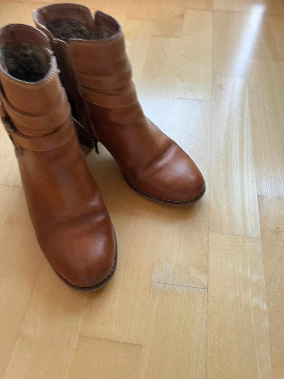 Sperry Top sider laarsjes ( 8,5), Bruin, Lage of Enkellaarzen, Ophalen of Verzenden, Zo goed als nieuw