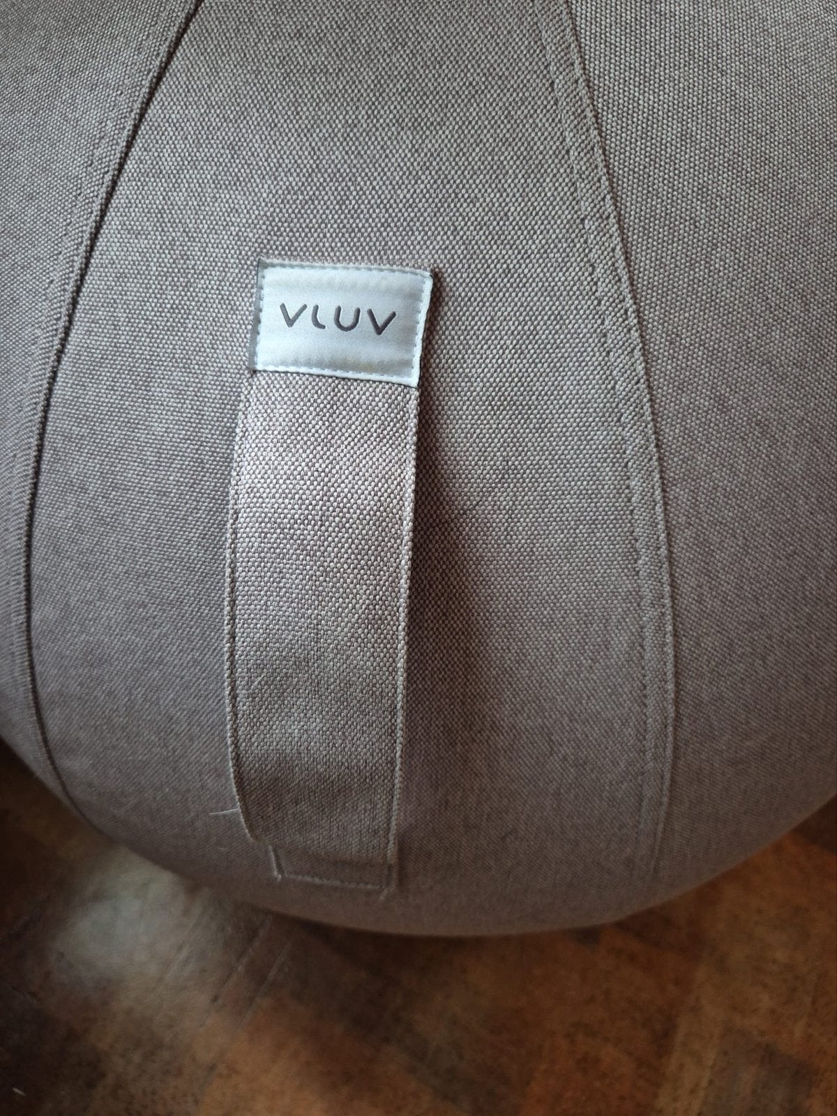 Vluv zitbal 60-65cm - Ergonomische zitoplossing, Ophalen, Zo goed als nieuw, Eén, Stof