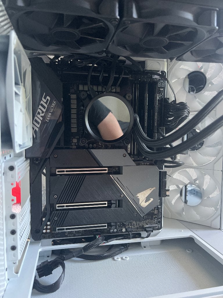 Set:I5 11400 Aorus Z590 Ultra 32GB Ballistix NZXT Kraken X73, Ophalen, DDR4, Zo goed als nieuw, Lga 1200
