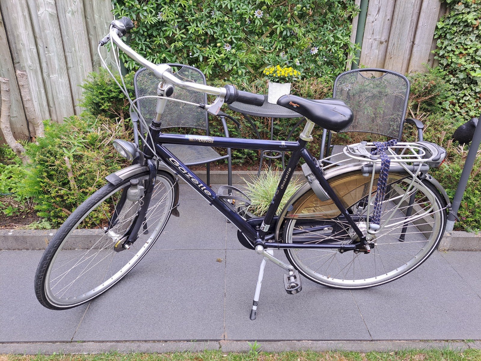 Moet weg: Gazelle Davos  7 Versnellingen, Frame 54cm, Ophalen, Versnellingen, Gazelle, Trommelrem