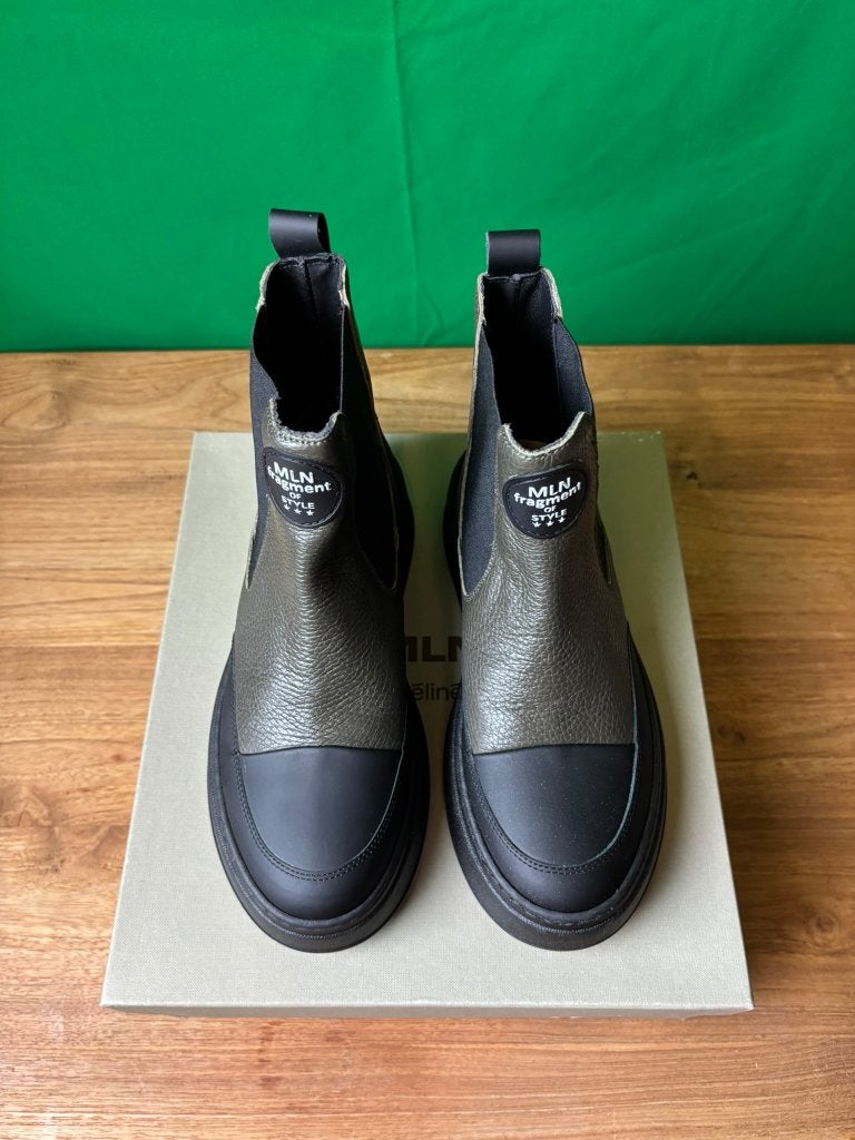 Meline MLN WT1009 metallic Chelsea boots maat 37, Kleding | Dames, Schoenen, Lage of Enkellaarzen, Nieuw, Ophalen of Verzenden
