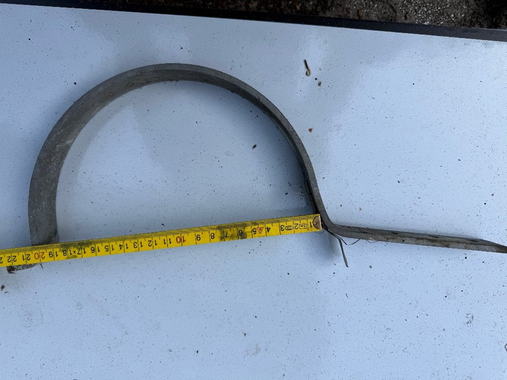 65 gebruikte beugels voor zinken dakgoten (verzinkt staal), Ophalen, Gebruikt, 250 mm of meer, Overige typen