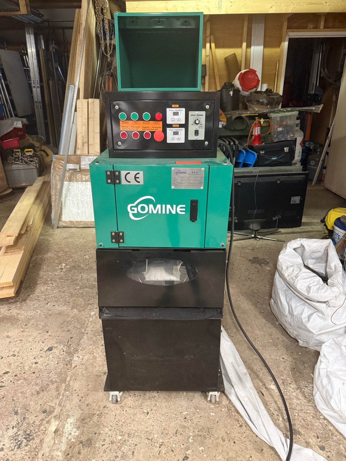 Gomine Koper Kabelstripper / Granulator GM-S03, Ophalen, Zo goed als nieuw