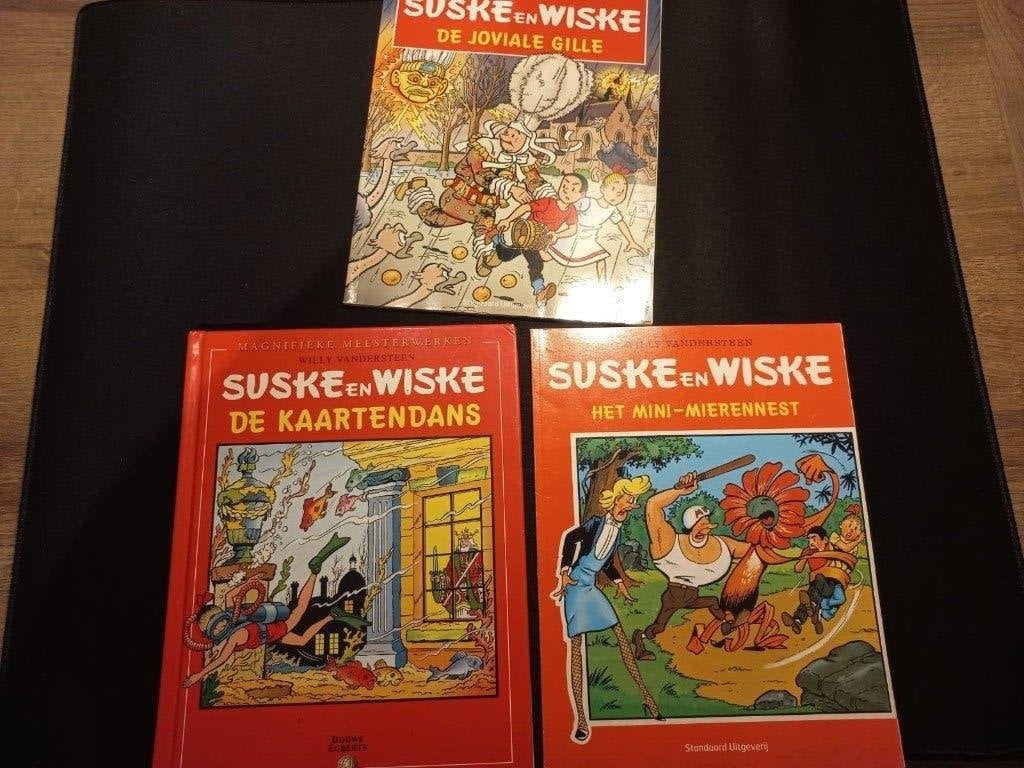 3 verschillende Suske & Wiske's, Boeken, Stripboeken, Willie Vandersteen, Meerdere stripboeken, Ophalen, Gelezen
