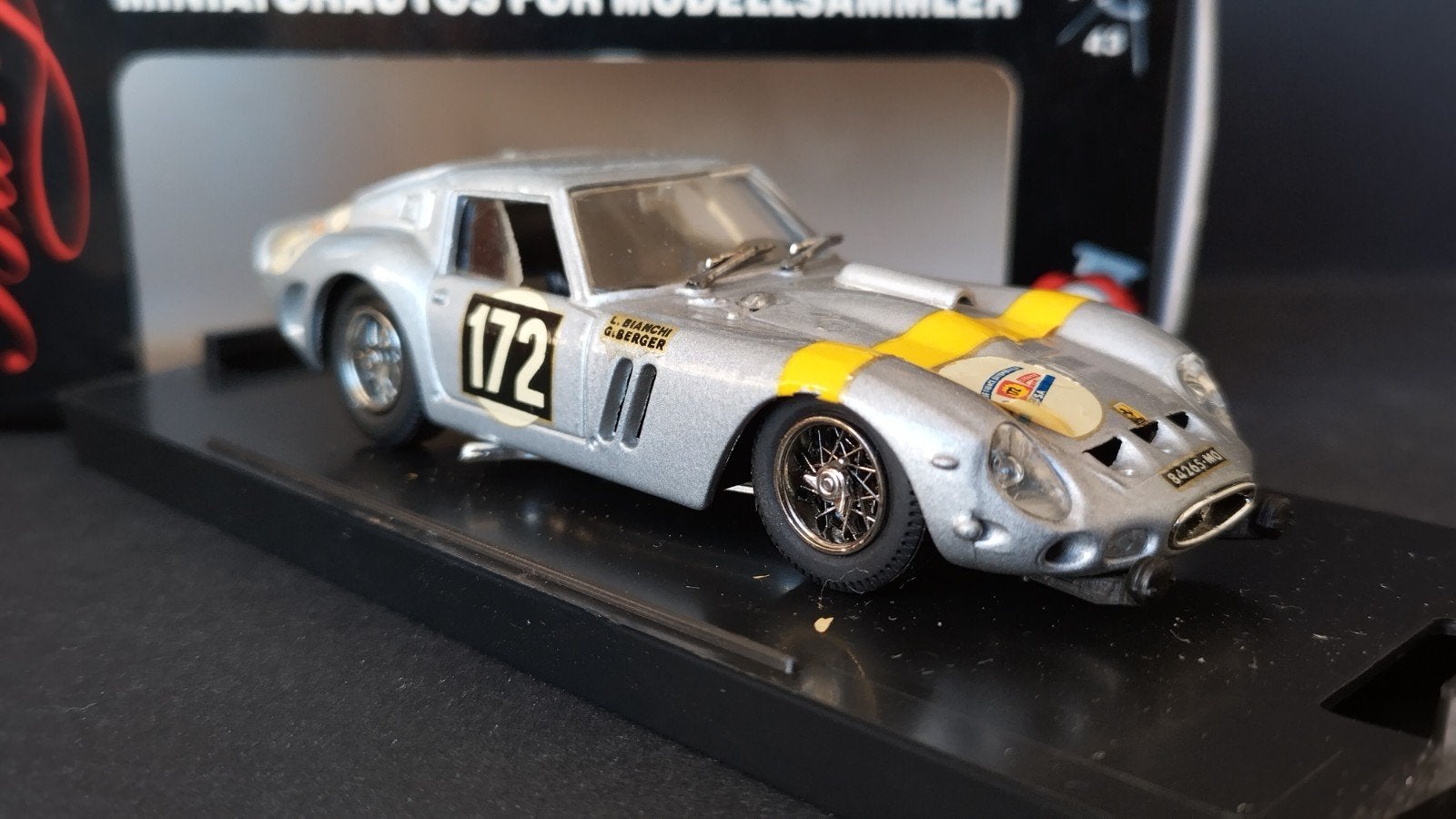 Ferrari 250 GTi Tour de France 1964 1:43 Bang Models Pol, Hobby en Vrije tijd, Auto, Verzenden, ., Zo goed als nieuw