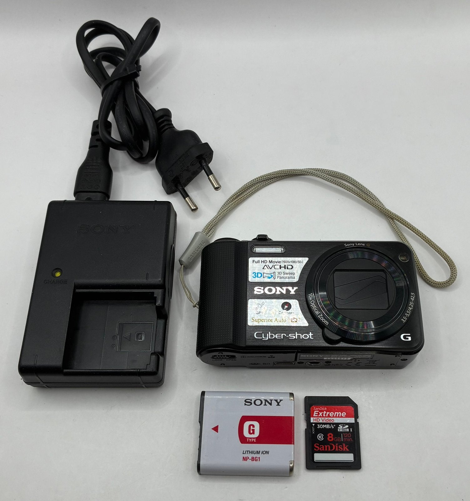 Sony Cyber-shot DSC-HX7V - compact camera, Audio, Tv en Foto, Fotocamera's Digitaal, Ophalen of Verzenden, Zo goed als nieuw, Sony
