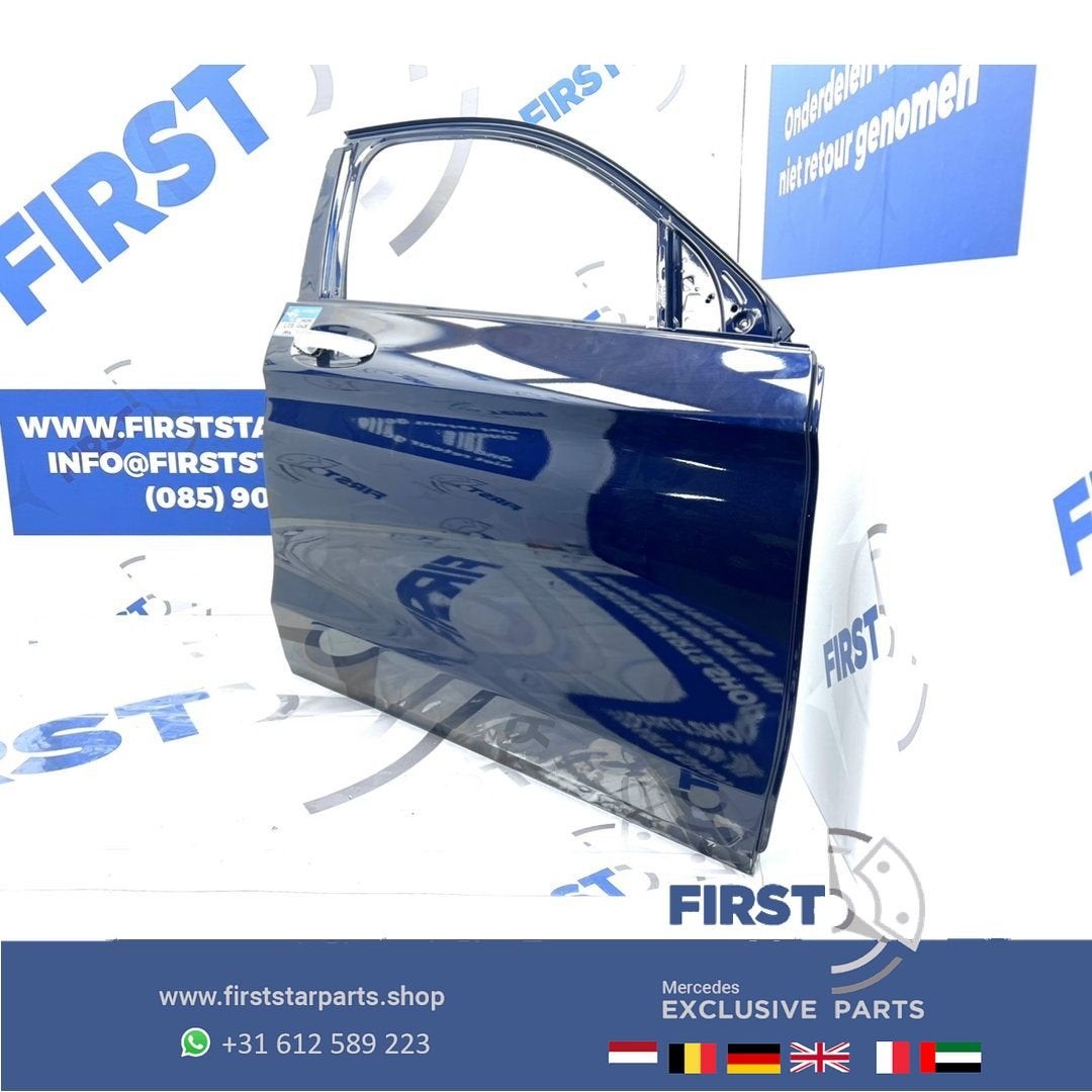 W253 C253 GLC DEUR PORTIER BLAUW COMPLEET RECHTSVOOR Mercede, Auto-onderdelen, Gebruikt, -, Deur, Ophalen of Verzenden