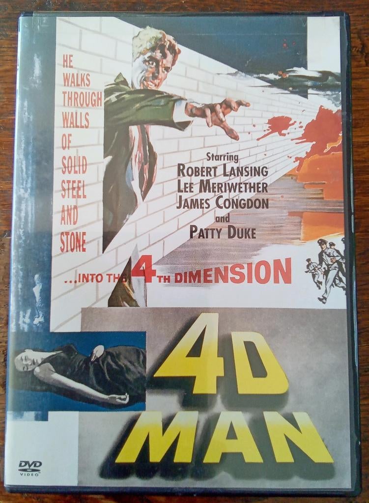 4D Man 1959 import geen ondertiteling, Ophalen of Verzenden, 1940 tot 1960, Zo goed als nieuw, Science Fiction en Fantasy
