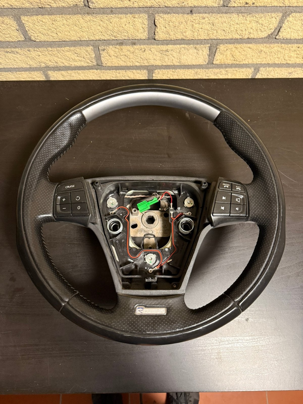 Volvo v50 s40 c30 c70 sport stuur Rdesign, Gebruikt, Ophalen of Verzenden, Volvo, Volvo