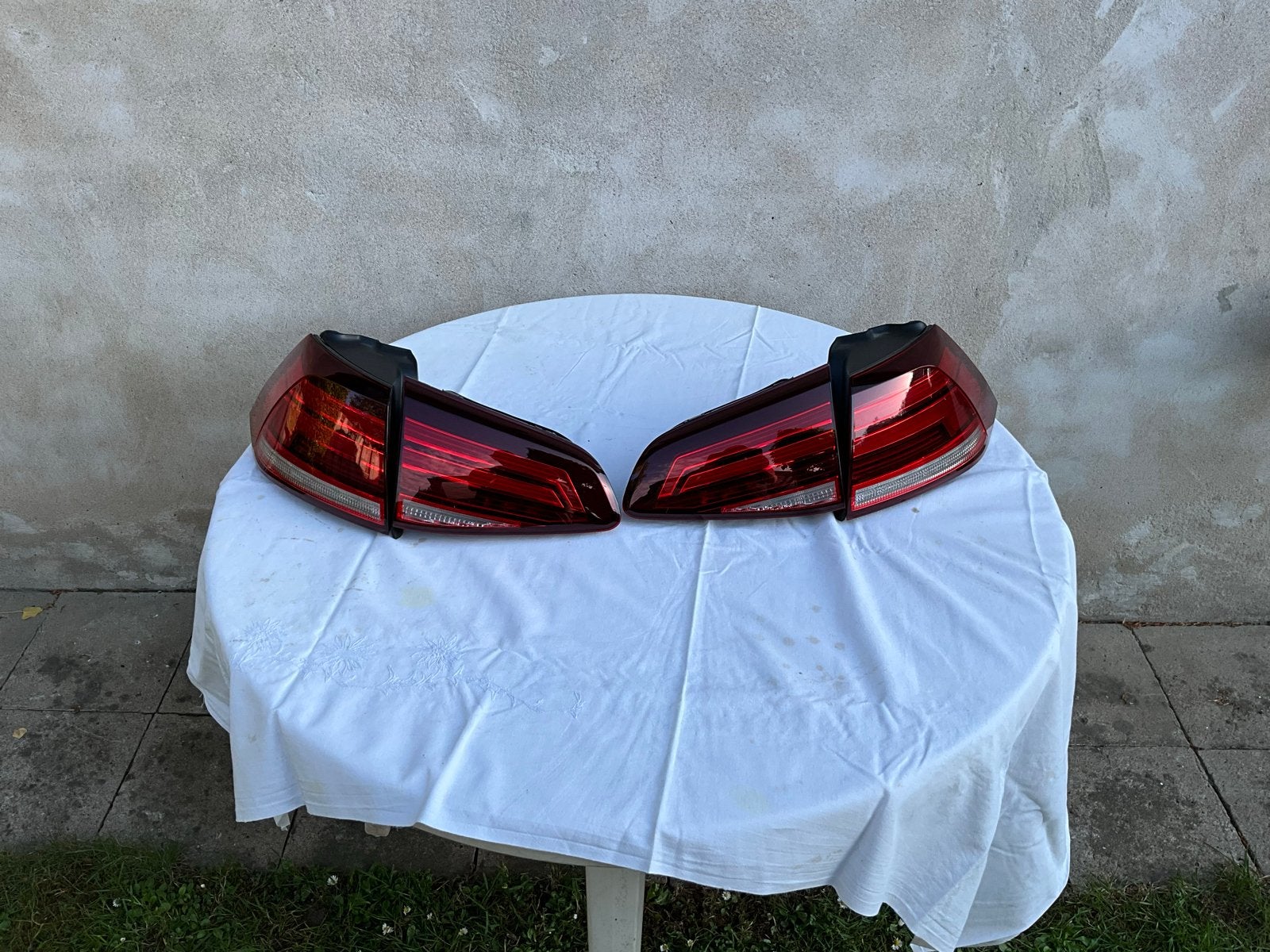Achterlichten set voor Volkswagen Golf 7.5 (origineel), Ophalen of Verzenden, Gebruikt, Volkswagen