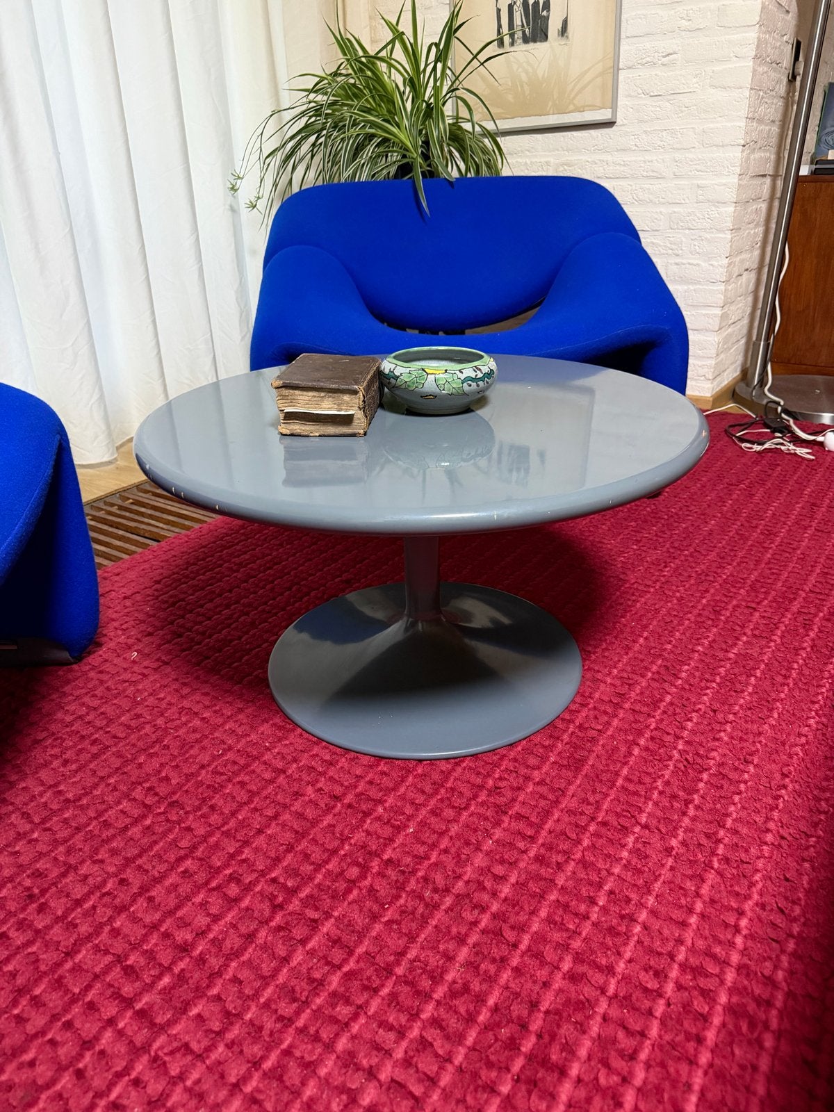 Artifort Clarion low tafel, vintage design, Ophalen, 50 – 75, Kunststof, Gebruikt