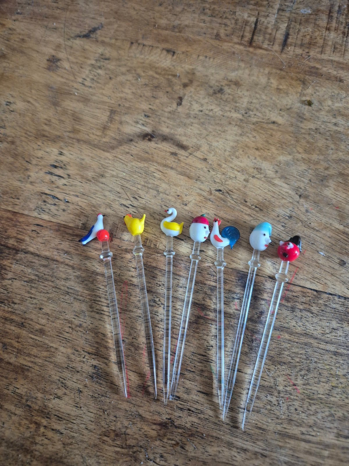 Glazen prikkertjes, Antiek en Kunst, Ophalen of Verzenden