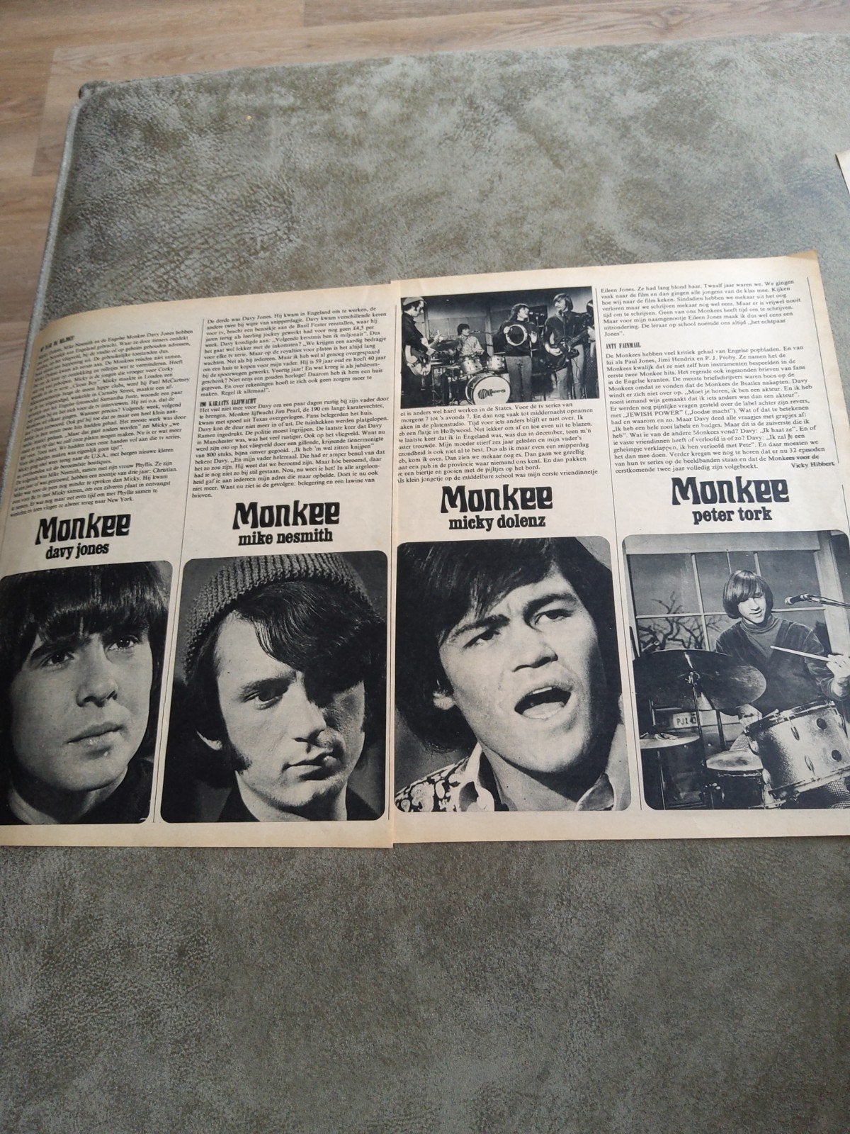 The  Monkees:    muziek expres, Ophalen of Verzenden, Boek, Tijdschrift of Artikel