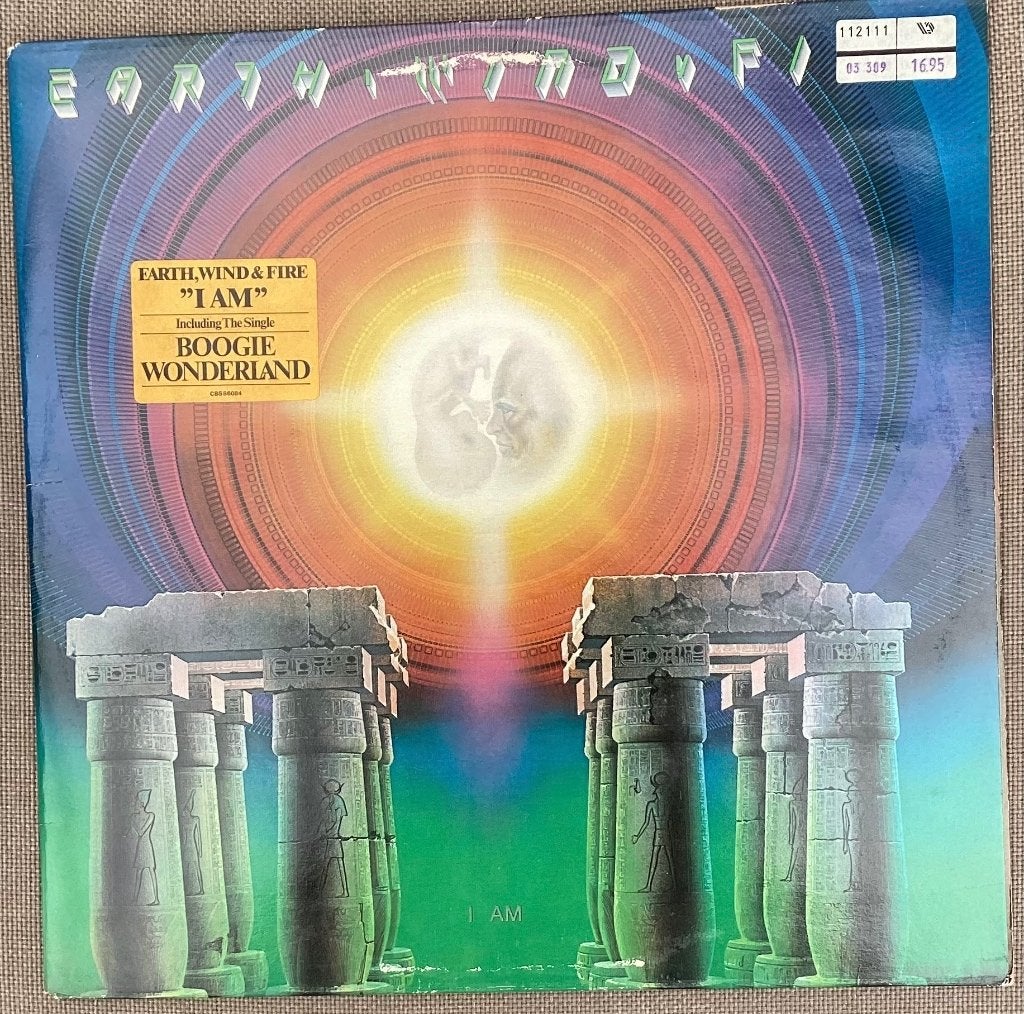 Earth, Wind & Fire - I am, Cd's en Dvd's, Vinyl | Pop, Ophalen of Verzenden, 1970 - 1979, Gebruikt, 12 inch