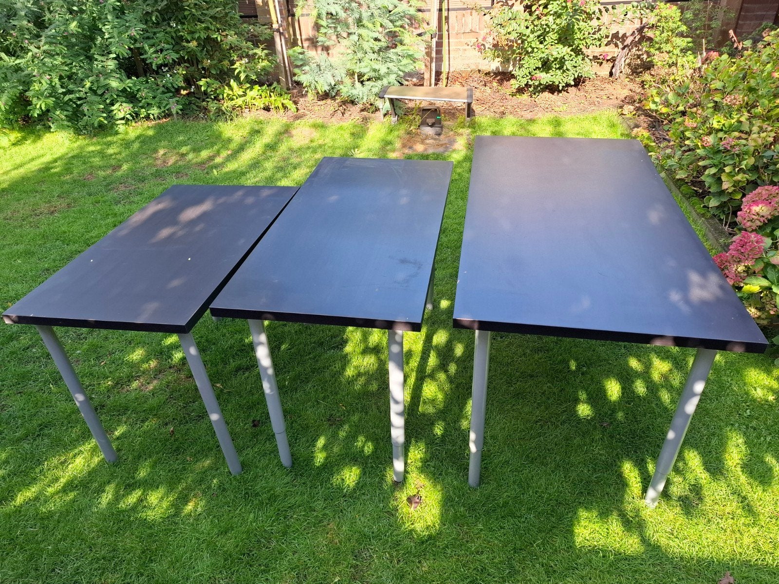 handige tafels te koop voor bij feestje, Ophalen, Gebruikt, Rechthoekig