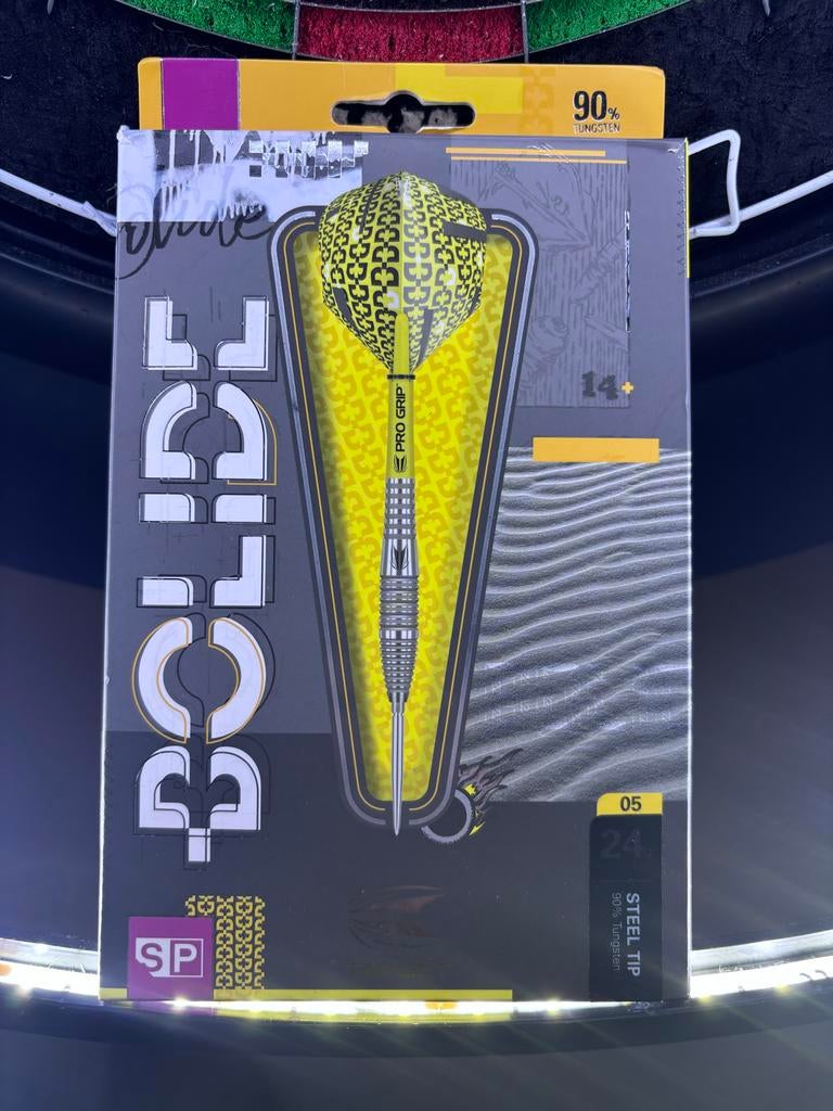 Target bolide 05 24 gram swiss point darts, Ophalen of Verzenden, Zo goed als nieuw, Pijlen