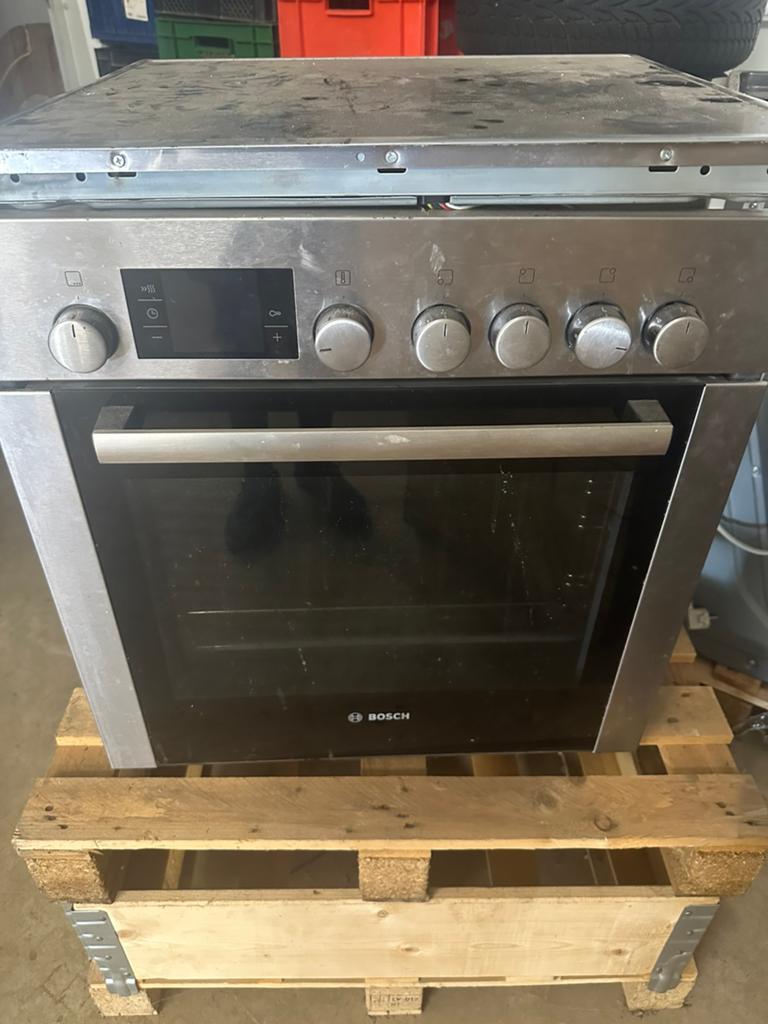 Elektrische oven kookplaat combinatie, 3 fase., Witgoed en Apparatuur, Fornuizen, Zo goed als nieuw, Vrijstaand, Gas, 4 kookzones