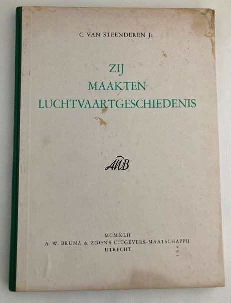 Luchtvaartboeken, Boeken, Verzenden, Gelezen, C. van Steenderen, Vliegtuig