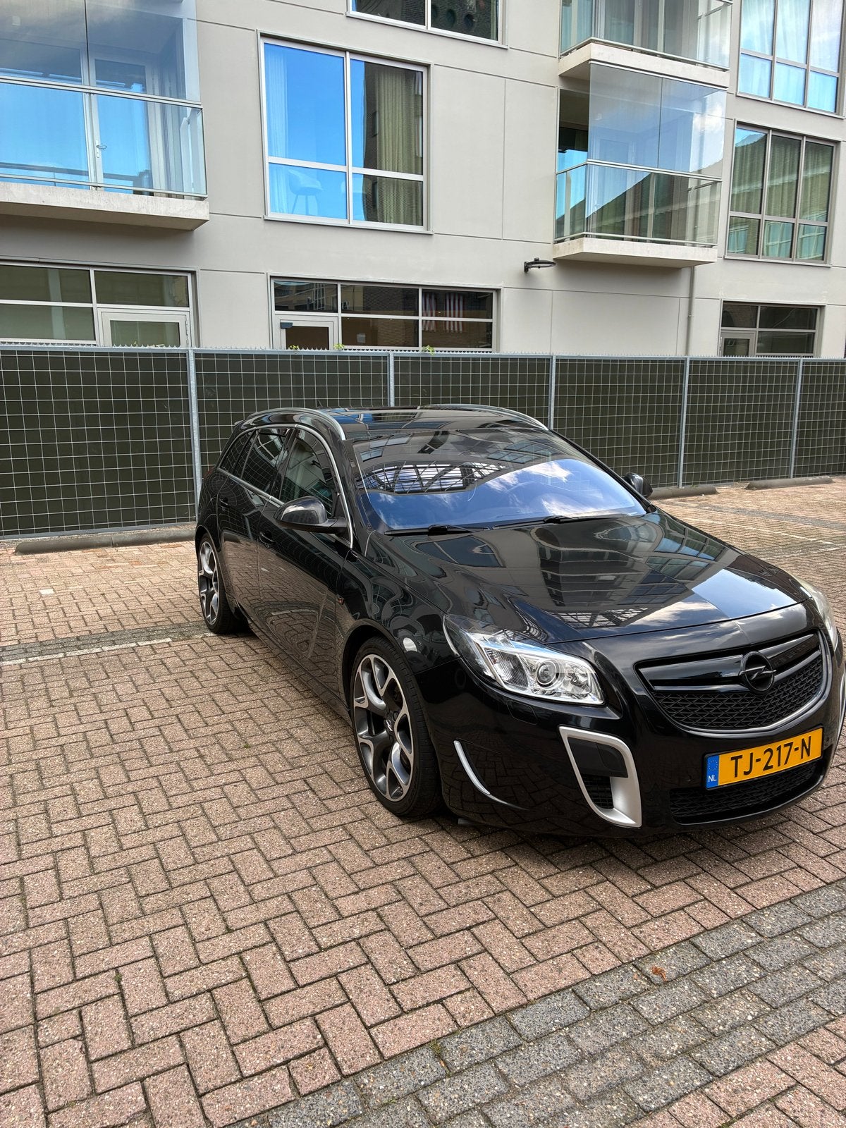 Opel Insignia OPC Sports Tourer 2.8 V6 Turbo 360 PK Stage 2, Auto's, Automaat, Zwart, 360 pk, Leder