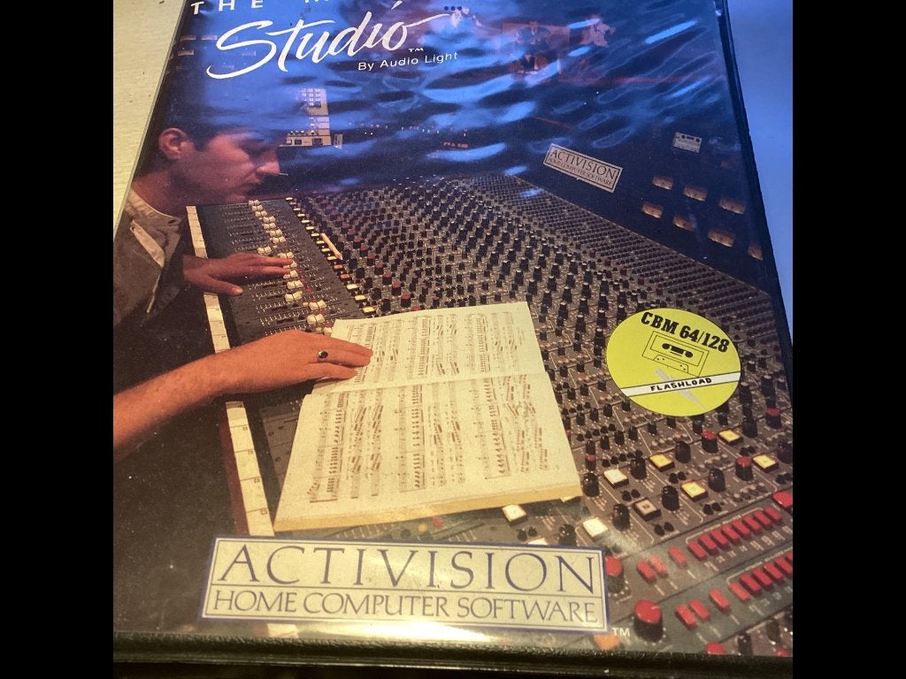 Music studio orgineel commodore 64 en 128, Computers en Software, Vintage Computers, Ophalen of Verzenden