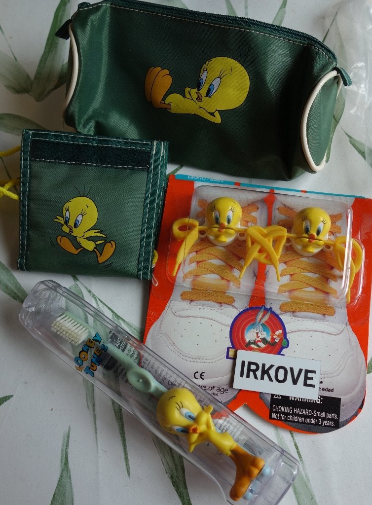 TWEETY KINDER SET * 4 Delen NIEUW * KAPSTOK en LAMP *, Verzenden, Nieuw, Jongen of Meisje