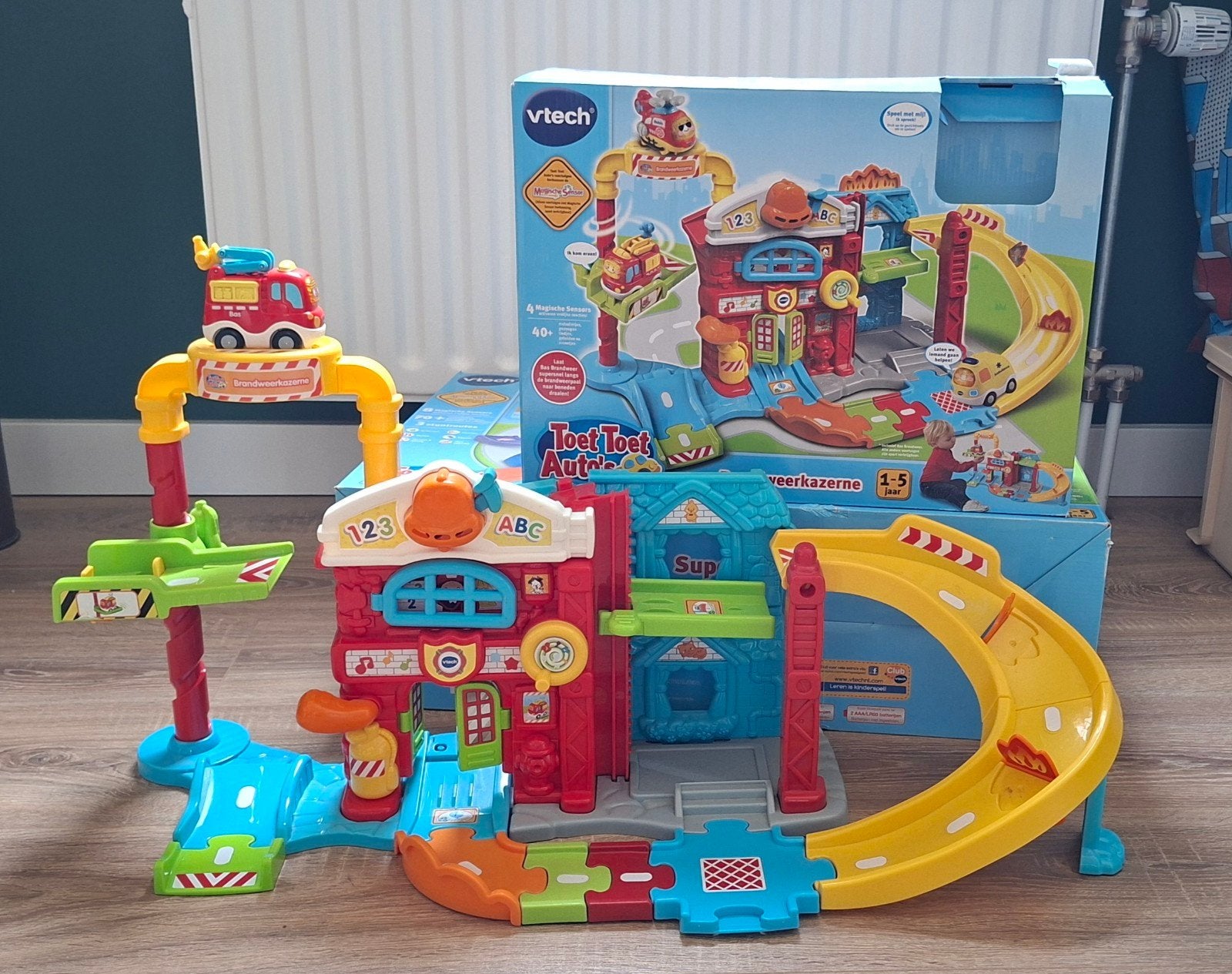 VTech Toet Toet Auto's Brandweerkazerne, Ophalen, Zo goed als nieuw