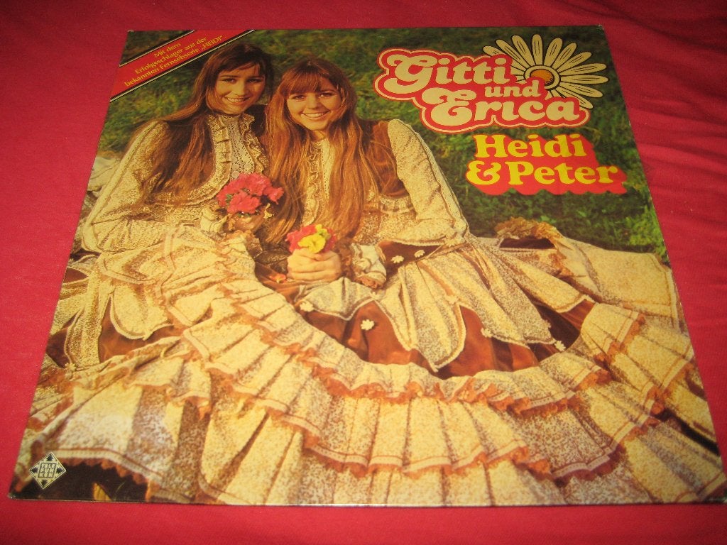 LP, Gitti und Erica: Heidi + Peter, Ophalen of Verzenden, Zo goed als nieuw, LP
