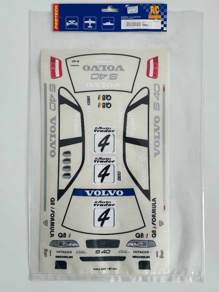 Protech decals Volvo S40 19 T0704.1 nieuw rc stickers