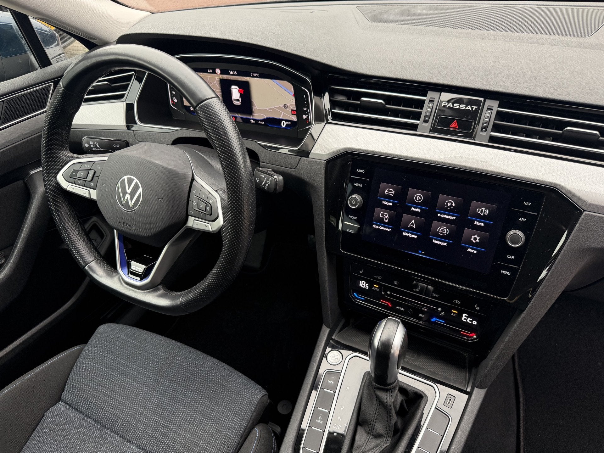 Volkswagen Passat Variant GTE Business aut., SOH 90% | Camer, Dealer onderhouden, Stof, Gebruikt, Euro 6