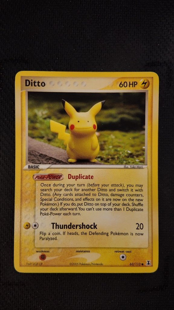 Ditto 4 63 Delta Species | Pokemon kaart, Ophalen, Zo goed als nieuw, Losse kaart