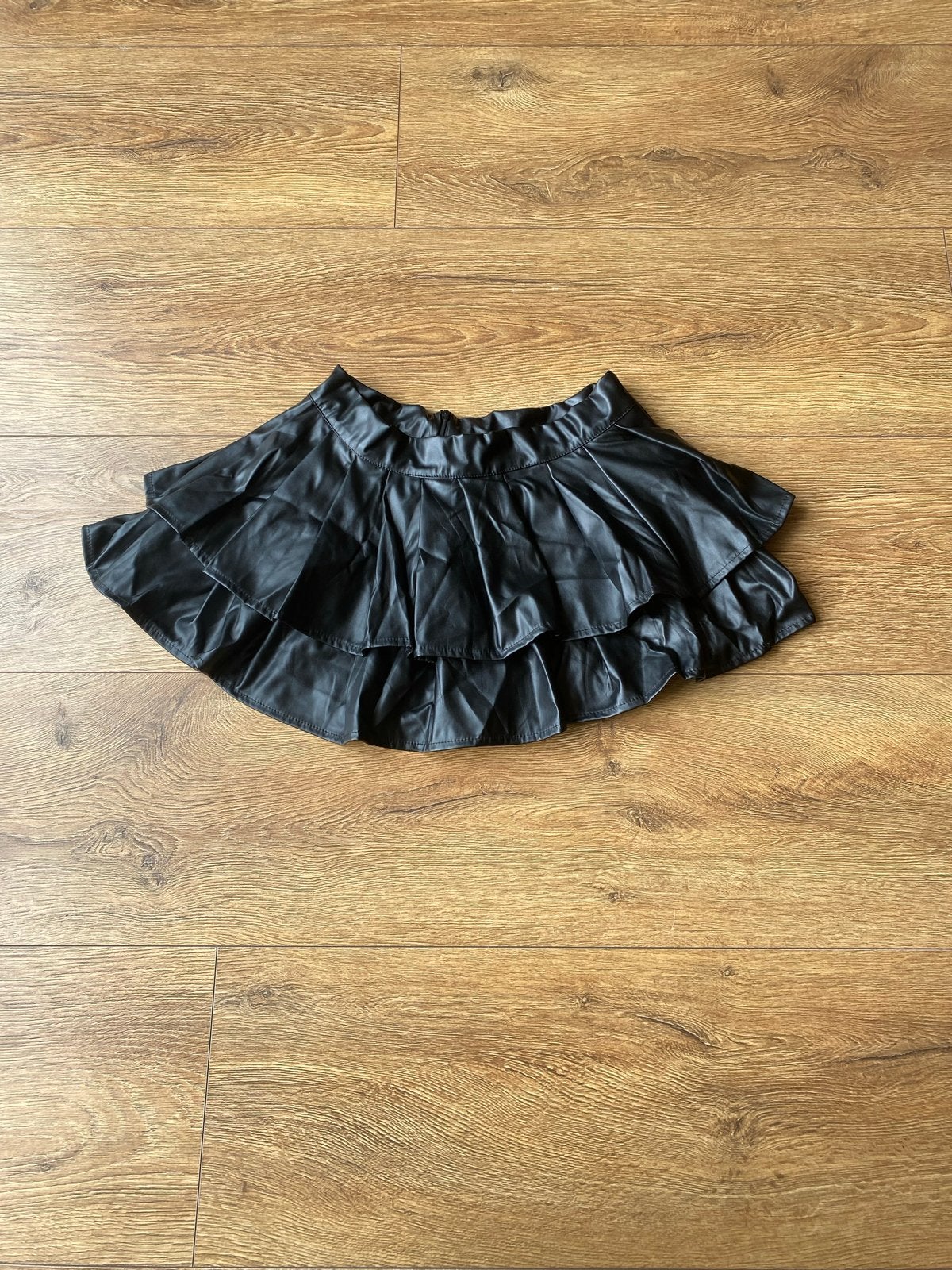 Shein Leren Rokje Maat L, Kleding | Dames, Rokken, Zwart, Maat 42/44 (L), Nieuw, Ophalen of Verzenden