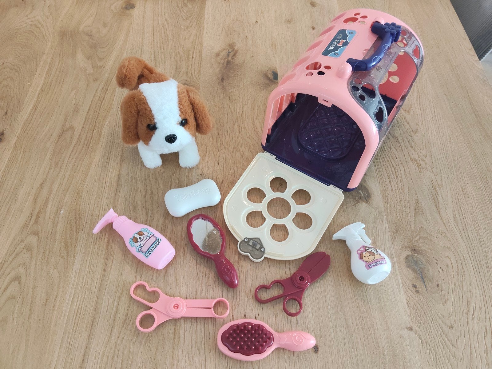 Speelgoedhond met accessoires, Kinderen en Baby's, Ophalen
