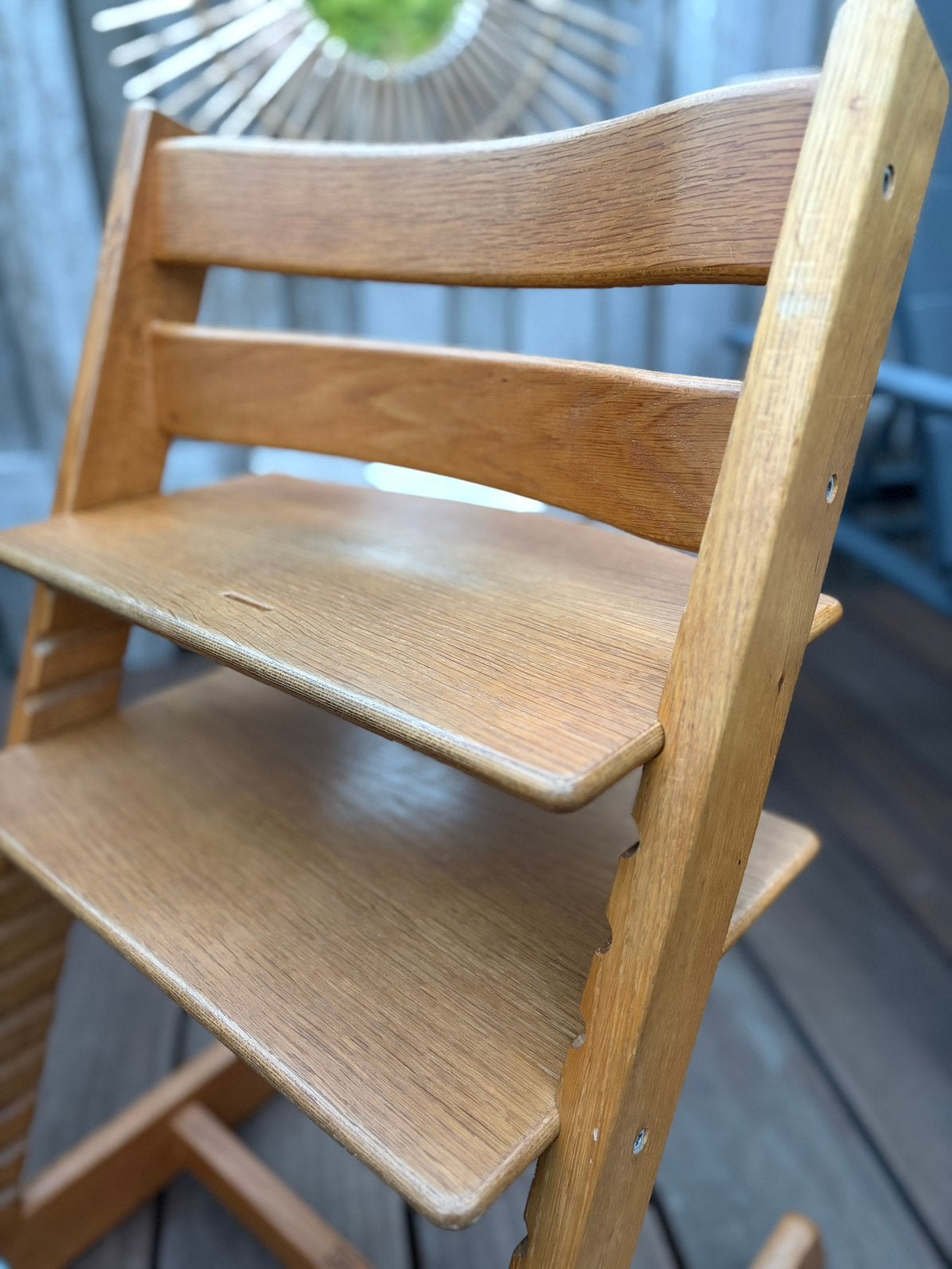 Stokke Tripp Trapp Limited Edition Oak eiken naturel Oil Kit, Kinderen en Baby's, Kinderstoelen, Ophalen, Zo goed als nieuw, Meegroeistoel