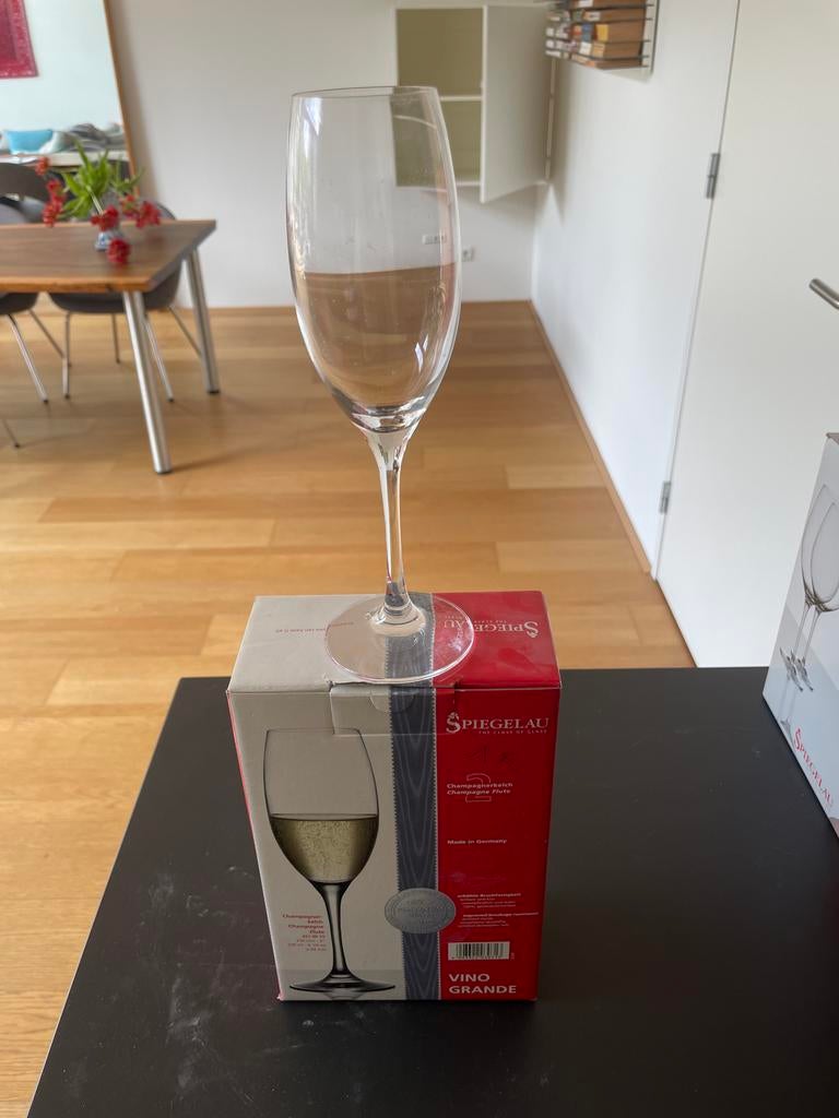 Spiegelau Vino Grande Champagne Flute - Nieuw, Huis en Inrichting, Keuken | Servies, Glas of Glazen, Nieuw, Ophalen of Verzenden